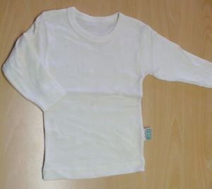 Bio bavlna kojenecké tričko dlouhý rukáv | 50-56, 62968