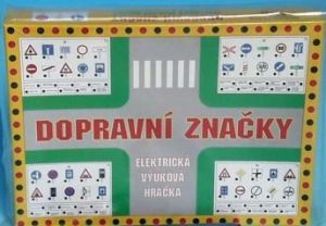 Dopravní značky - elektrická výuková hračka hra Svoboda