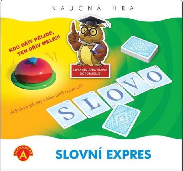 Hra naučná Slovní expres *SPOLEČENSKÉ HRY* 8+ Alexander