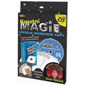 Karetní magie - Speciální kouzelnické karty + DVD