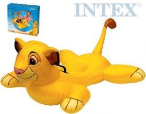 Lehátko 119cm nafukovací s úchyty do vody LION KING (Lví Král) INTEX