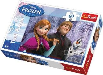 PUZZLE 60 dílků Ledové království (Frozen) Disney Trefl