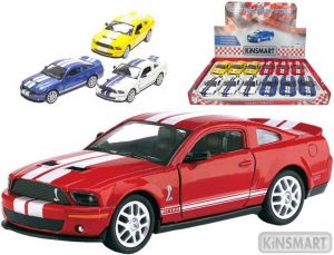 Auto model 1:38 SHELBY GT500 2007 kov PB 12cm 4 barvy