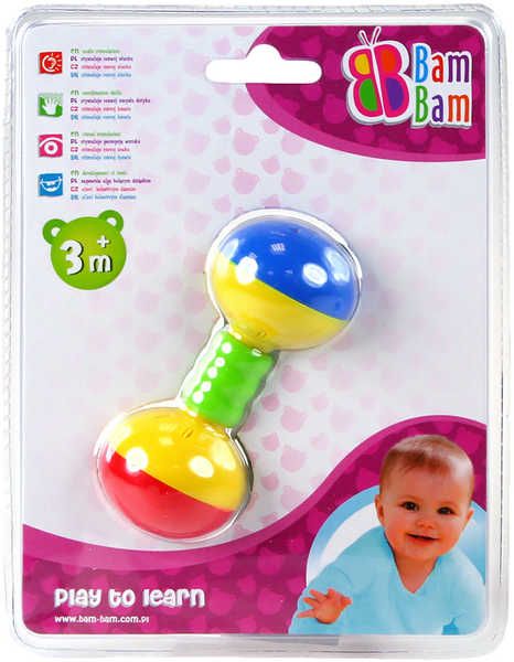 Baby chrastítko kousátko plastové koule Bam Bam