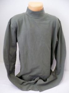 Rolák stojáček khaki tričko s dlouhým rukávem XL// 164 - VÝPRODEJ | 128, 134