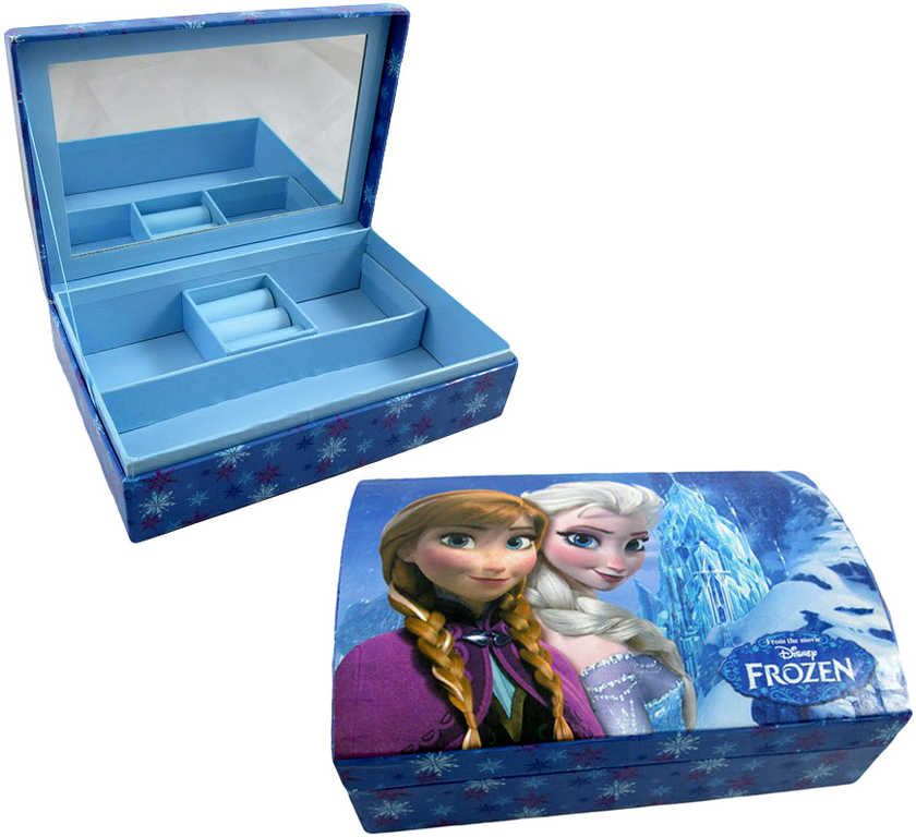 Šperkovnice s přihrádkami 19 x 13cm Disney FROZEN (Ledové Království)