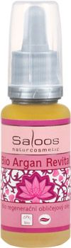 Bio regenerační obličejový olej Argan Revital 20ml. s kapátkem Saloos- Salus