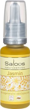 Bio regenerační obličejový olej Jasmín 20ml. s kapátkem Saloos- Salus