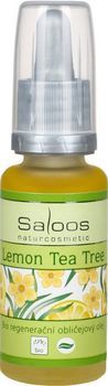 Bio regenerační obličejový olej Lemon Tea Tree 20ml. s kapátkem Saloos- Salus