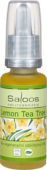 Bio regenerační obličejový olej Lemon Tea Tree 20ml. s kapátkem Saloos- Salus