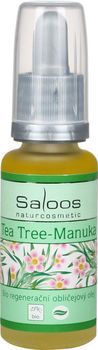 Bio regenerační obličejový olej Tea Tree - Manuka 20ml. s kapátkem Saloos- Salus