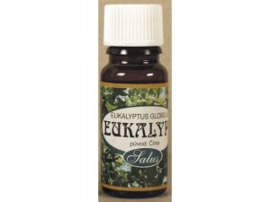 Esenciální vonný olej Eukalyptus eukalypt