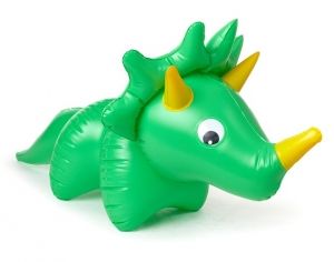 Retro Dinosaurus Triceratops nafukovací Fatra