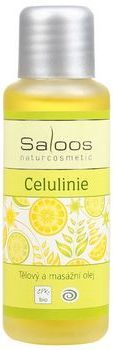 Tělový a masážní oleje - 50ml Celulinie Saloos- Salus