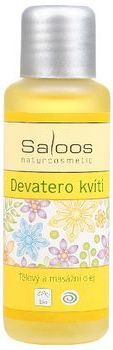 Tělový a masážní oleje - 50ml Devatero kvítí Saloos- Salus