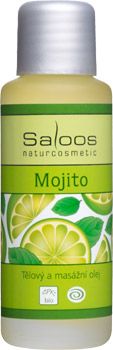 Tělový a masážní oleje - 50ml Mojito Saloos- Salus