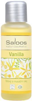 Tělový a masážní oleje - 50ml Vanilla Saloos- Salus