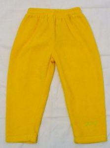 Žluté flísové kalhoty tepláky tepláčky VÝPRODEJ | 92, 98